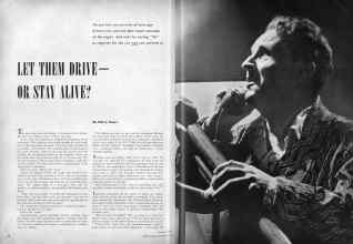 Better Homes & Gardens April 1951 Magazine Article: LET THEM DRIVE--OR STAY ALIVE?
