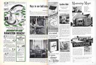 Better Homes & Gardens April 1951 Magazine Article: Page 182