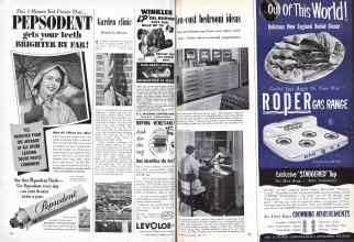 Better Homes & Gardens April 1951 Magazine Article: Page 184