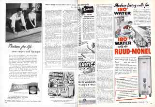 Better Homes & Gardens April 1951 Magazine Article: Page 190