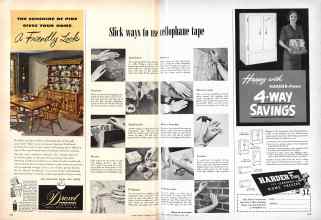 Better Homes & Gardens April 1951 Magazine Article: Page 232