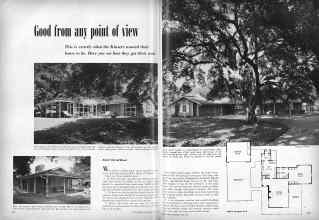 Better Homes & Gardens April 1951 Magazine Article: Good from any point of view