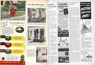 Better Homes & Gardens April 1951 Magazine Article: Page 312