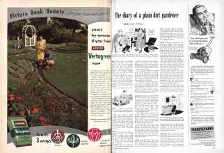 Better Homes & Gardens April 1951 Magazine Article: Page 316