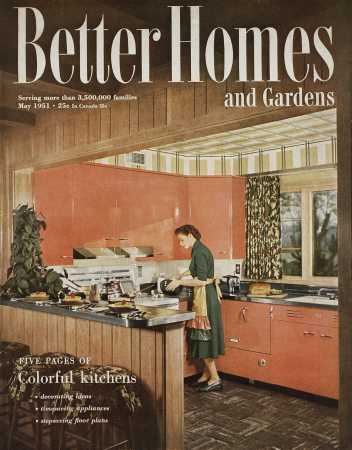 Better Homes & Gardens May 1951 Magazine Cover