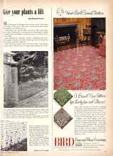 Better Homes & Gardens May 1951 Magazine Article: Give your plants a lift