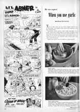 Better Homes & Gardens May 1951 Magazine Article: When yon use garlic
