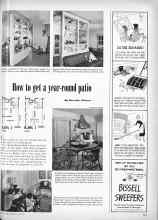 Better Homes & Gardens May 1951 Magazine Article: How to get a year-round patio