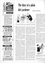 Better Homes & Gardens May 1951 Magazine Article: The diary of a plain dirt gardener