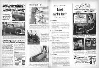 Better Homes & Gardens May 1951 Magazine Article: Page 22