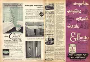 Better Homes & Gardens May 1951 Magazine Article: Page 122