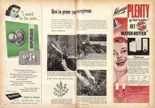 Better Homes & Gardens May 1951 Magazine Article: Page 124