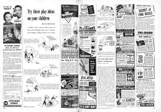Better Homes & Gardens May 1951 Magazine Article: Try these play ideas on your children