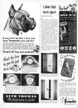 Better Homes & Gardens June 1951 Magazine Article: A door that saves space