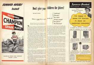 Better Homes & Gardens June 1951 Magazine Article: Don't give your children the jitters!