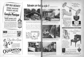 Better Homes & Gardens June 1951 Magazine Article: Page 250