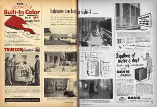 Better Homes & Gardens June 1951 Magazine Article: Page 252