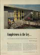 Better Homes & Gardens July 1951 Magazine Article: Completeness is the kef...