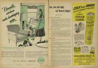 Better Homes & Gardens July 1951 Magazine Article: Page 16