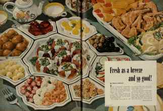 Better Homes & Gardens July 1951 Magazine Article: Fresh as a breeze and so good!