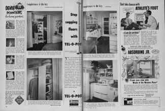 Better Homes & Gardens July 1951 Magazine Article: Page 154