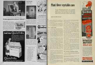 Better Homes & Gardens July 1951 Magazine Article: Page 158