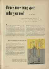 Better Homes & Gardens August 1951 Magazine Article: There's more living space under your roof