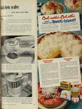 Better Homes & Gardens August 1951 Magazine Article: Kitchen scales