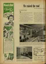 Better Homes & Gardens August 1951 Magazine Article: We raised the roof