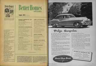 Better Homes & Gardens August 1951 Magazine Article: Page 4