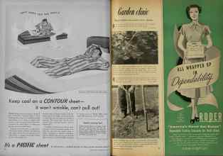 Better Homes & Gardens August 1951 Magazine Article: Page 16