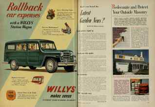 Better Homes & Gardens August 1951 Magazine Article: Page 28