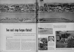 Better Homes & Gardens August 1951 Magazine Article: You can't stop Corpus Christi!