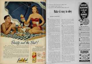 Better Homes & Gardens August 1951 Magazine Article: Page 102