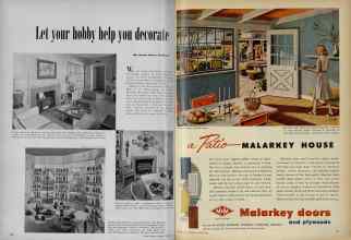 Better Homes & Gardens August 1951 Magazine Article: Page 130