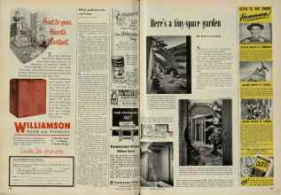 Better Homes & Gardens August 1951 Magazine Article: Page 148