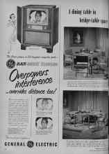 Better Homes & Gardens September 1951 Magazine Article: A dining table in bridge-table space