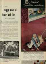 Better Homes & Gardens September 1951 Magazine Article: Make your home a Happy union of house and site