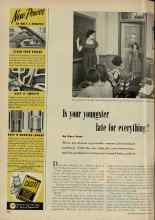 Better Homes & Gardens September 1951 Magazine Article: Is your youngster late for everything?