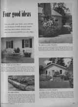 Better Homes & Gardens September 1951 Magazine Article: Four good ideas