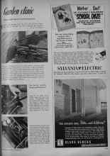 Better Homes & Gardens September 1951 Magazine Article: Garden clinic