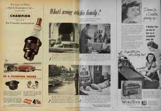 Better Homes & Gardens September 1951 Magazine Article: What's wrong with this family?