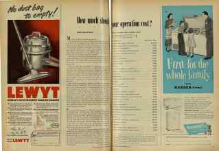 Better Homes & Gardens September 1951 Magazine Article: How much should your operation cost?