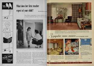 Better Homes & Gardens September 1951 Magazine Article: Page 34