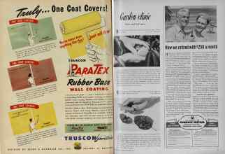 Better Homes & Gardens September 1951 Magazine Article: Page 40