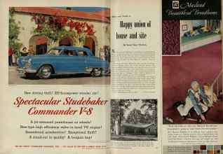 Better Homes & Gardens September 1951 Magazine Article: Page 44