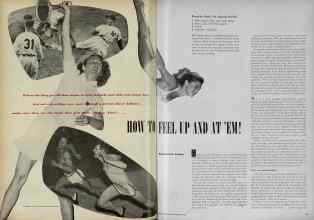 Better Homes & Gardens September 1951 Magazine Article: HOW TO FEEL UP AND AT 'EM!