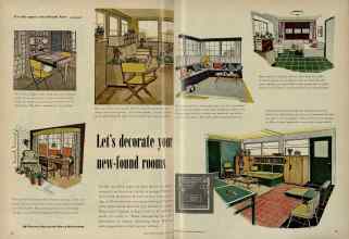 Better Homes & Gardens September 1951 Magazine Article: Page 72