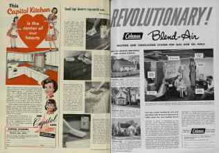 Better Homes & Gardens September 1951 Magazine Article: Page 136