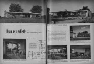 Better Homes & Gardens September 1951 Magazine Article: Clean as a whistle and worth whistling about